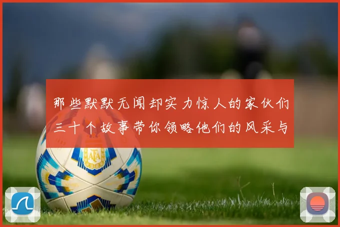 那些默默无闻却实力惊人的家伙们三十个故事带你领略他们的风采与传奇